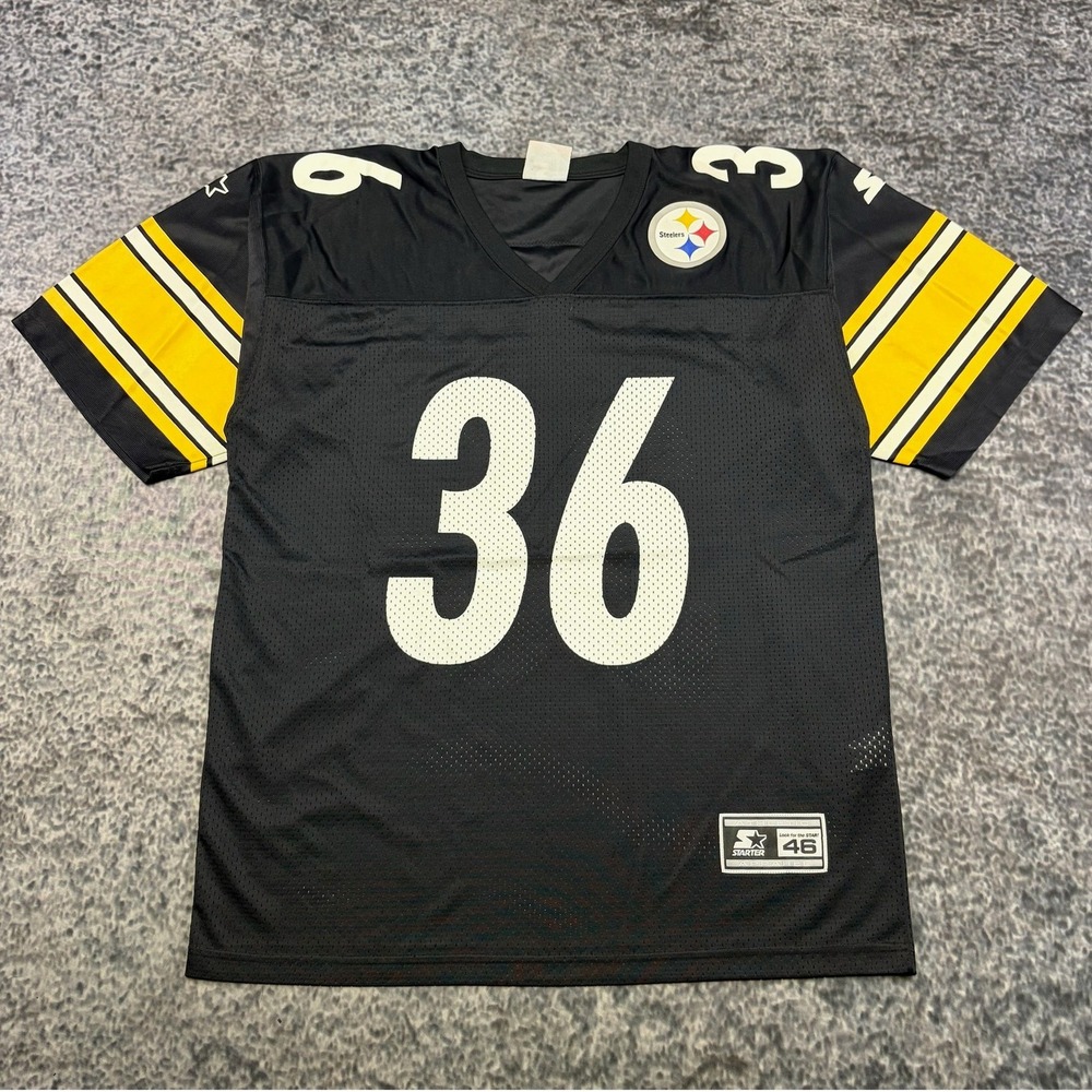 Vintage 90s Starter Pittsburgh Steelers Jerome Bettis Jersey Size 46/Medium #36